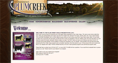 Desktop Screenshot of plumcreekangus.com